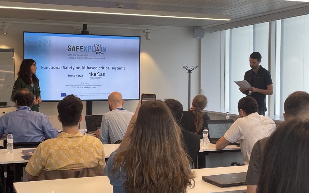 SAFEXPLAIN invited talk, workshop and panel participations at 28th Ada-Europe conference