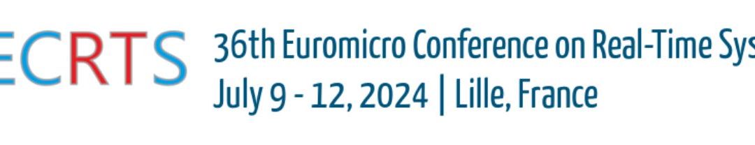 Keynote at 36th Euromicro Conference on Real-Time Systems