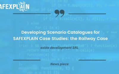 Developing Scenario Catalogues for SAFEXPLAIN Case Studies: the Railway Case