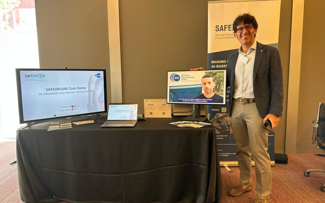 Showing SAFEXPLAIN Results in Action at ASPIN 2025
