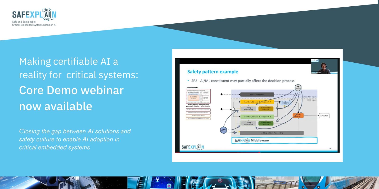 PRESS RELEASE: SAFEXPLAIN Unveils Core Demo: A Step Further Toward Safe and Explainable AI in Critical Systems