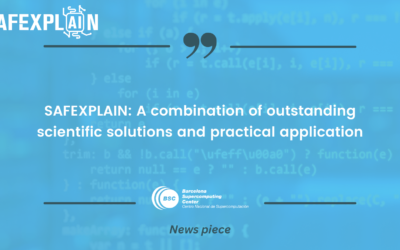SAFEXPLAIN: Outstanding scientific solutions and practical application
